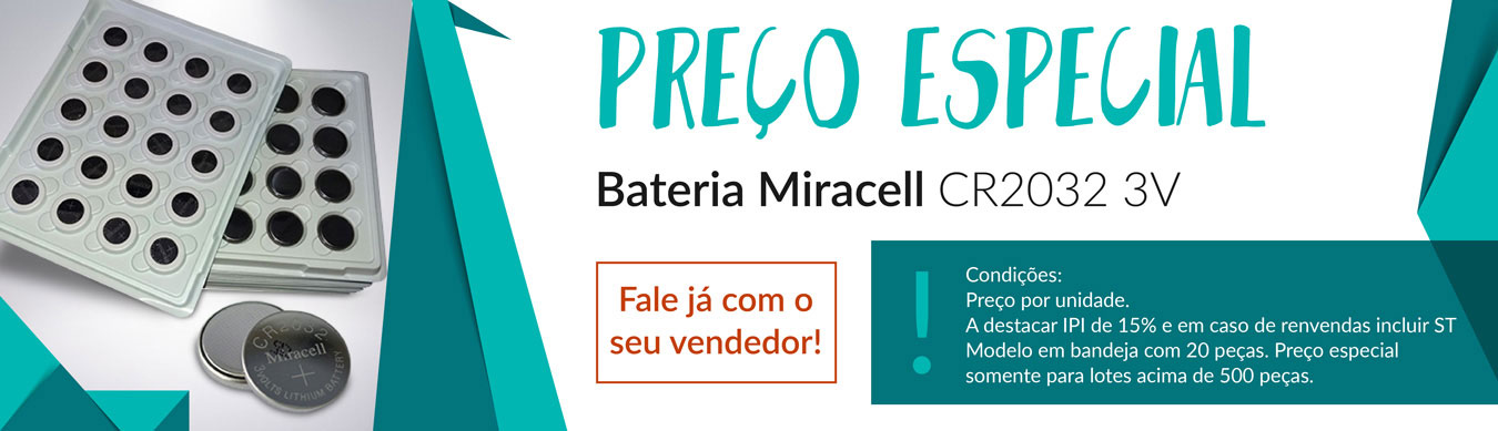 Promoção - Baterias Miracell